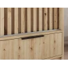 Schrank Yoga 120 mit Spiegel - Eiche Artisan