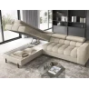 Ecksofa Ferrucio L - Weiß (Royal 01)