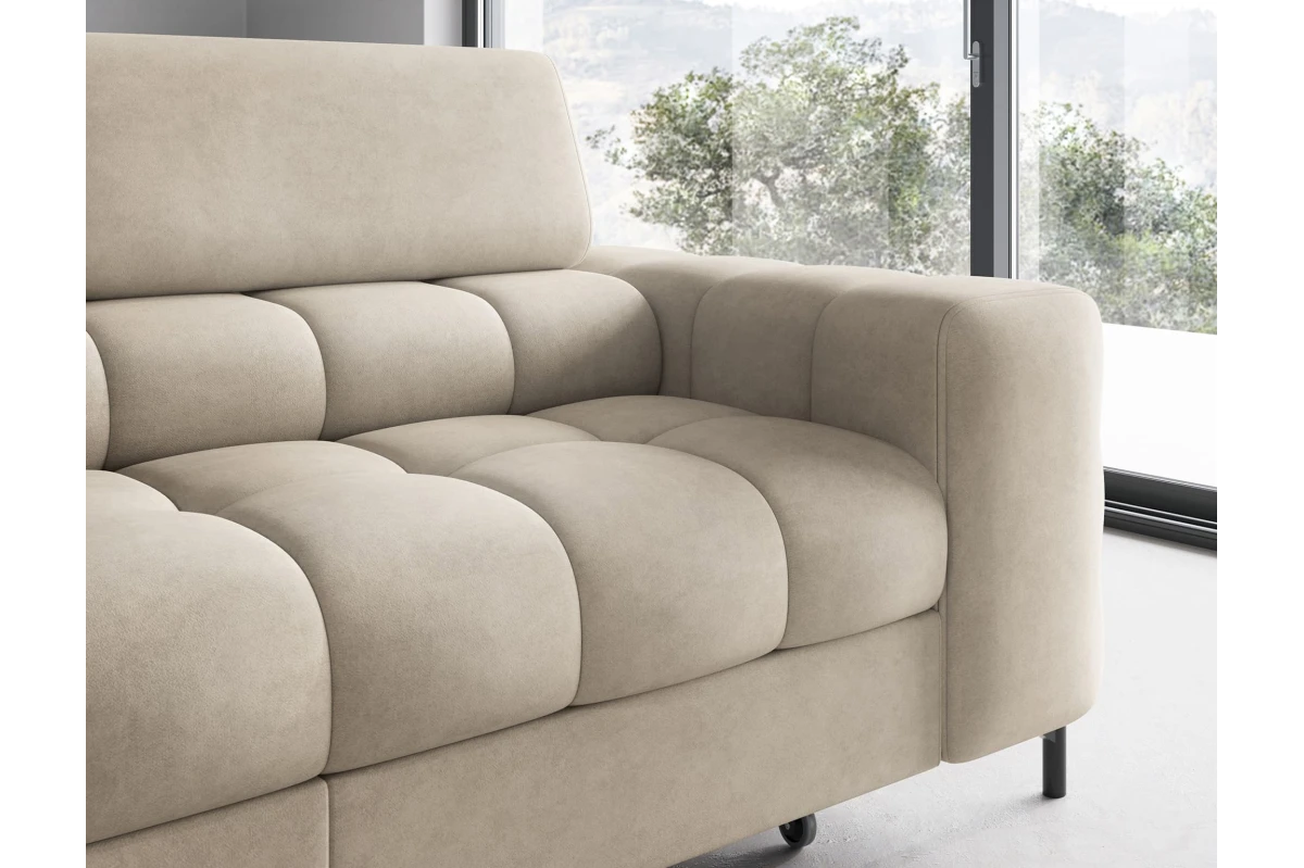 Ecksofa Ferrucio L - Weiß (Royal 01)