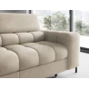 Ecksofa Ferrucio L - Weiß (Royal 01)
