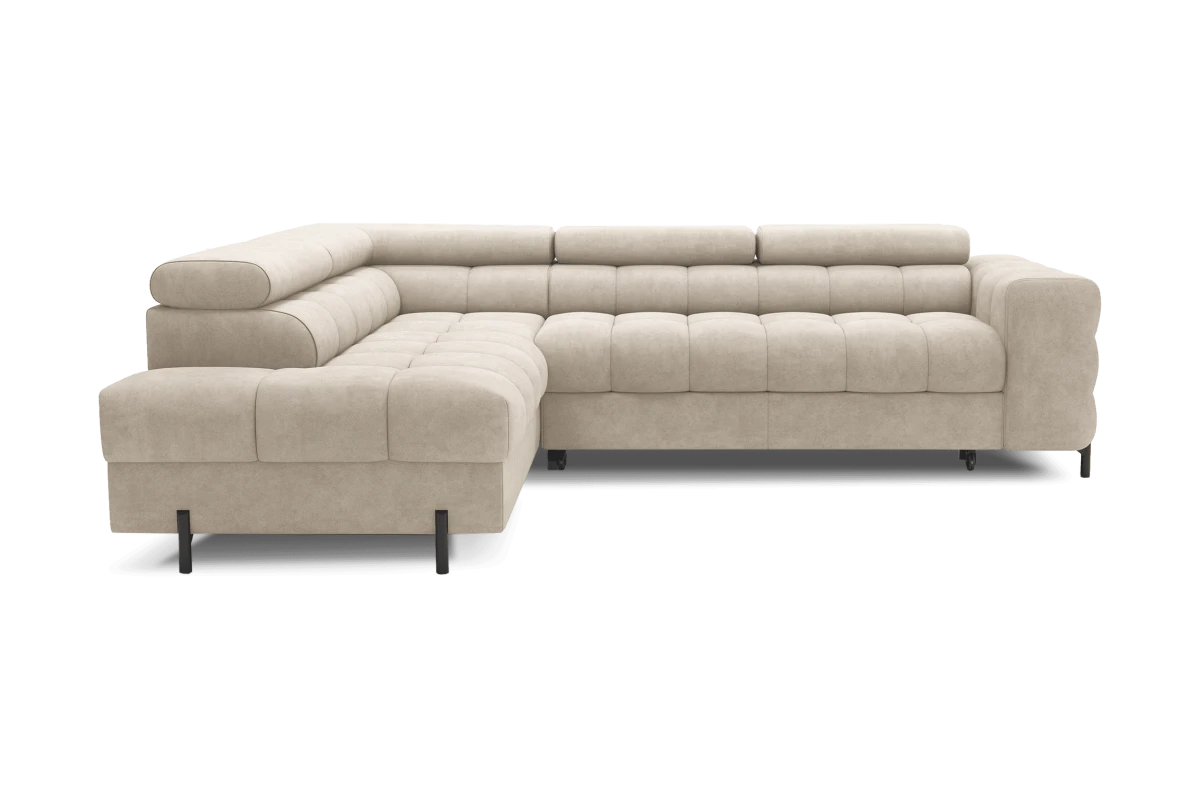 Ecksofa Ferrucio L - Weiß (Royal 01)