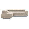 Ecksofa Ferrucio L - Weiß (Royal 01)