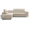 Ecksofa Ferrucio L - Weiß (Royal 01)