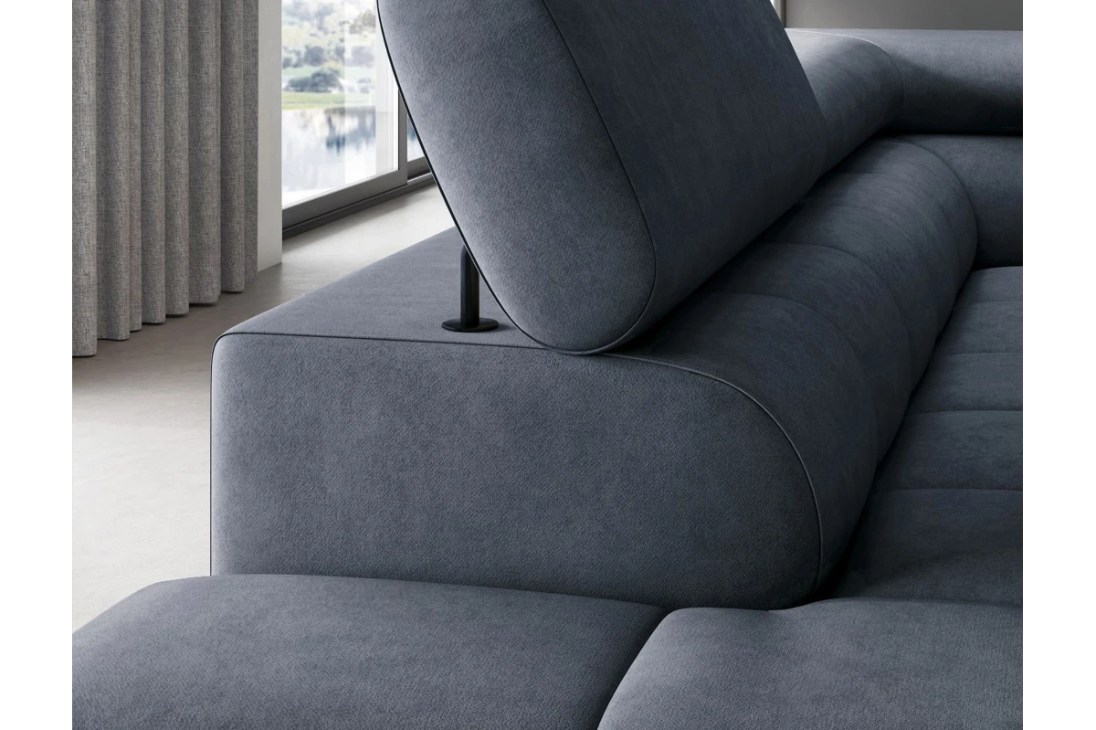 Ecksofa Ferrucio L - Weiß (Royal 01)