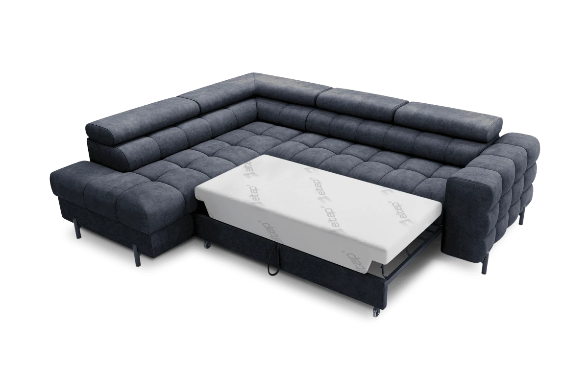 Ecksofa Ferrucio L - Weiß (Royal 01)