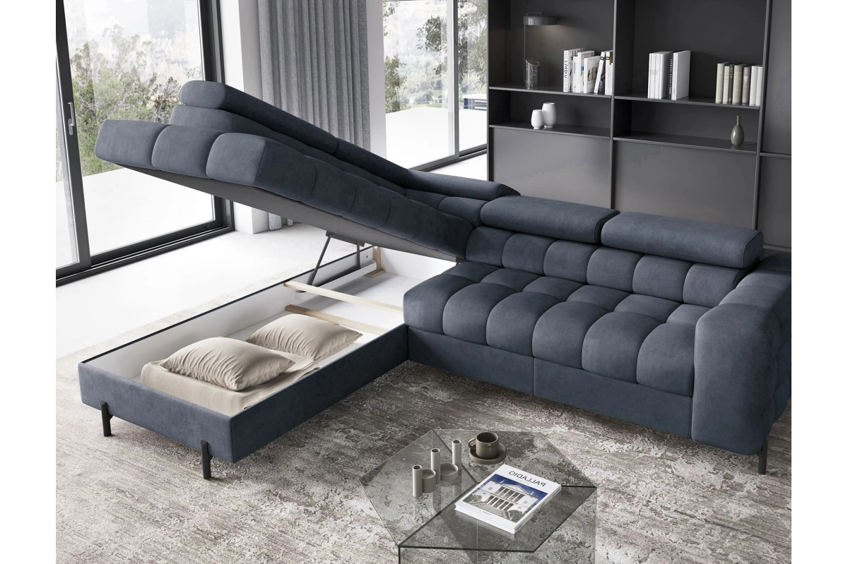 Ecksofa Ferrucio L - Weiß (Royal 01)