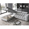Ecksofa Ferrucio L - Weiß (Royal 01)