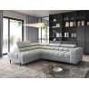 Ecksofa Ferrucio L - Weiß (Royal 01)