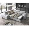 Ecksofa Ferrucio L - Weiß (Royal 01)