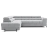 Ecksofa Ferrucio L - Weiß (Royal 01)