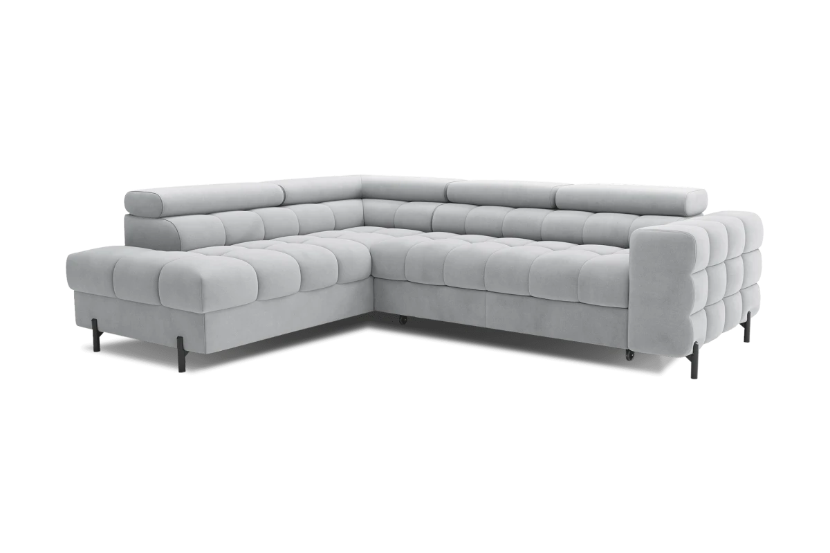 Ecksofa Ferrucio L - Weiß (Royal 01)