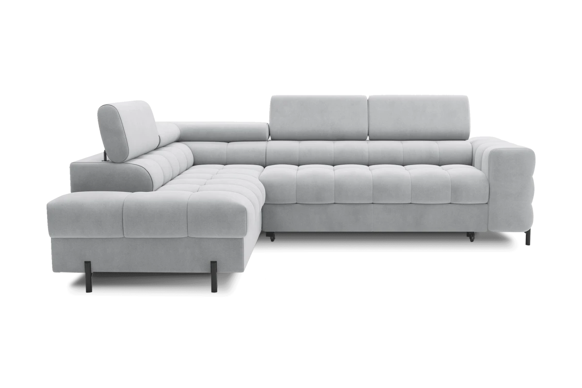 Ecksofa Ferrucio L - Weiß (Royal 01)