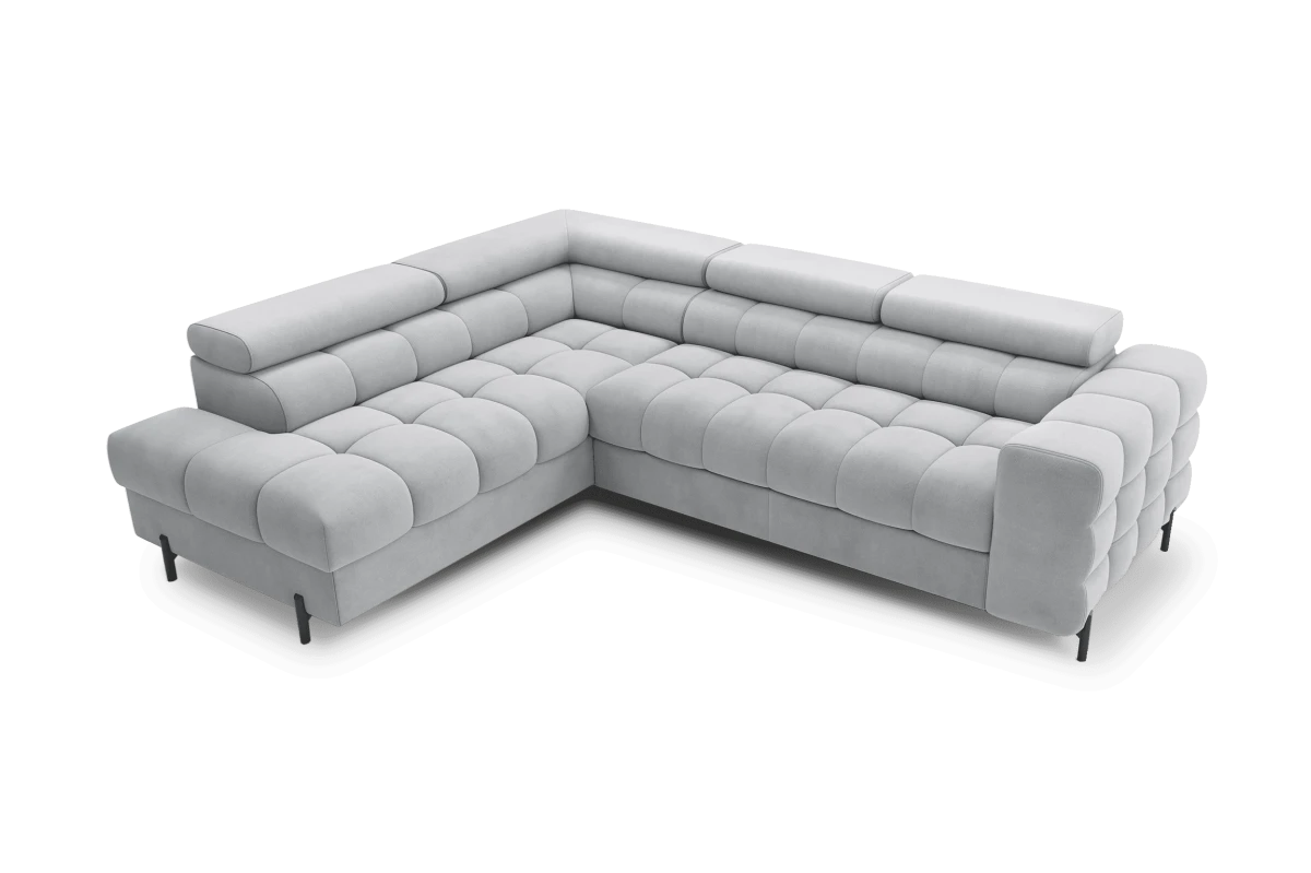 Ecksofa Ferrucio L - Weiß (Royal 01)