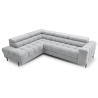 Ecksofa Ferrucio L - Weiß (Royal 01)