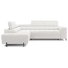 Ecksofa Ferrucio L - Weiß (Royal 01)