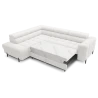Ecksofa Ferrucio L - Weiß (Royal 01)