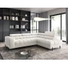 Ecksofa Ferrucio L - Weiß (Royal 01)