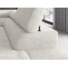 Ecksofa Ferrucio L - Weiß (Royal 01)