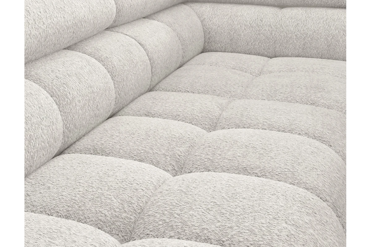 Ecksofa Ferrucio L - Weiß (Royal 01)