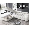 Ecksofa Ferrucio L - Weiß (Royal 01)