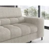 Ecksofa Ferrucio L - Weiß (Royal 01)