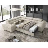 Ecksofa Ferrucio L - Weiß (Royal 01)