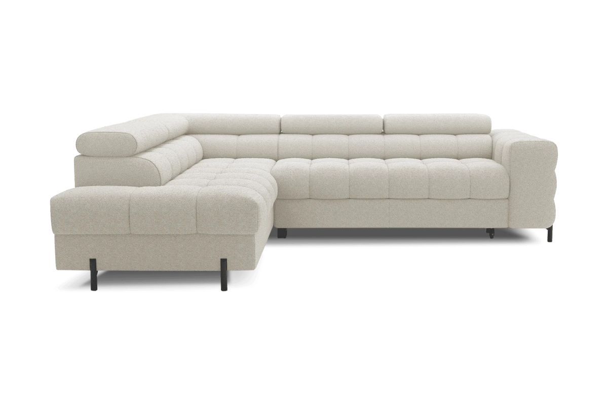 Ecksofa Ferrucio L - Weiß (Royal 01)