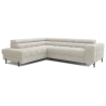 Ecksofa Ferrucio L - Weiß (Royal 01)