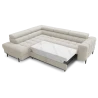 Ecksofa Ferrucio L - Weiß (Royal 01)