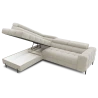 Ecksofa Ferrucio L - Weiß (Royal 01)