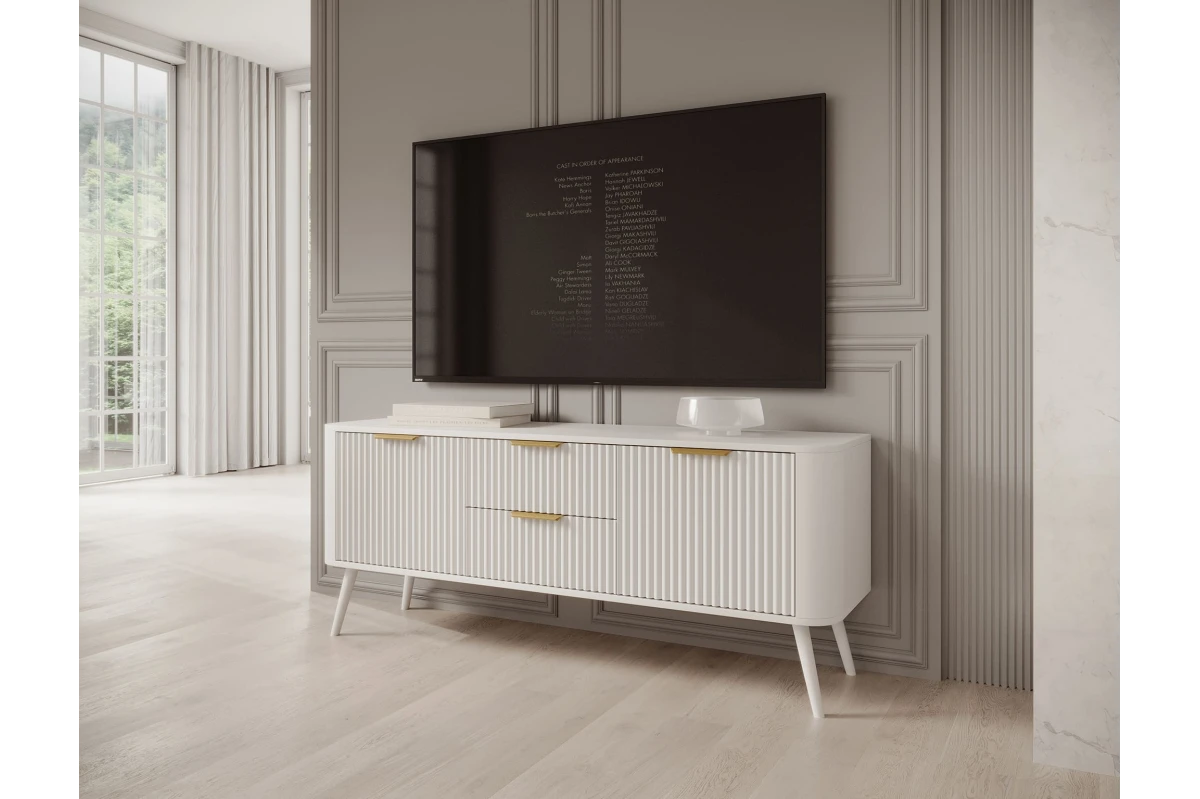 TV-Schranke Ixia - Weiß