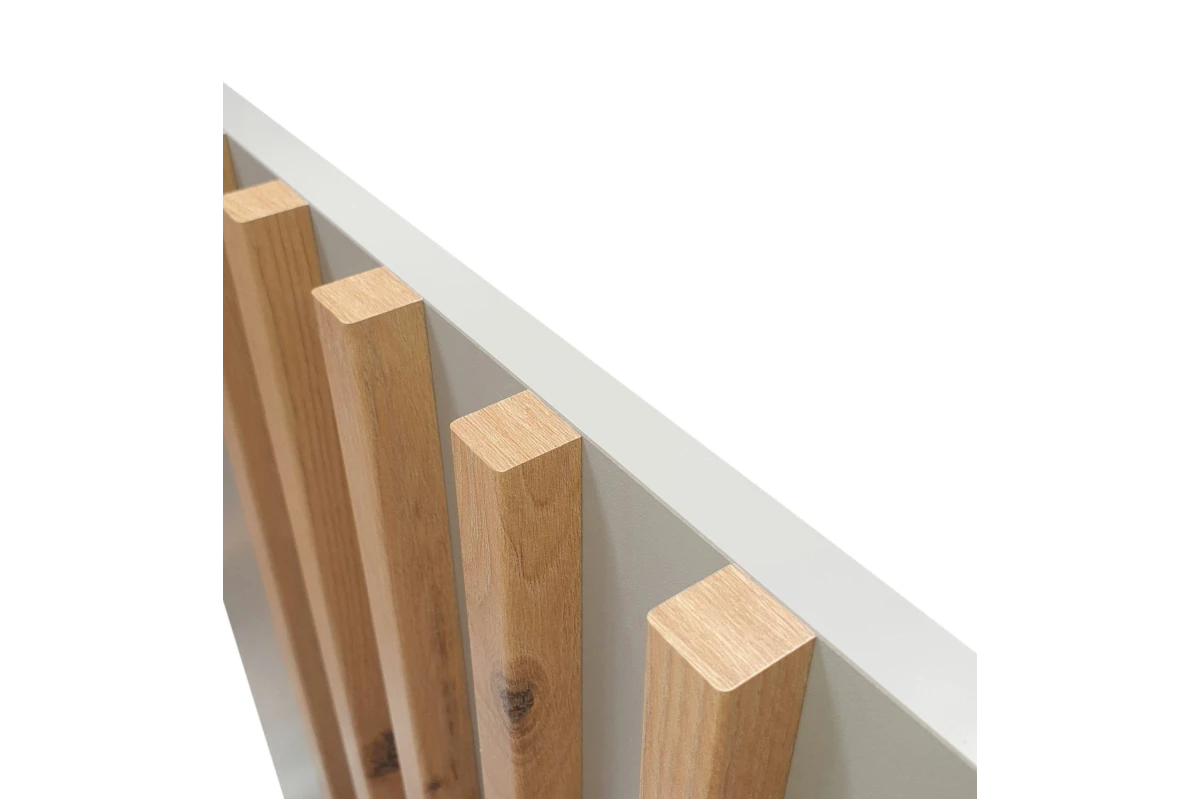 Garderobenschrank - JOHN - Kaschmir mit Kissen
