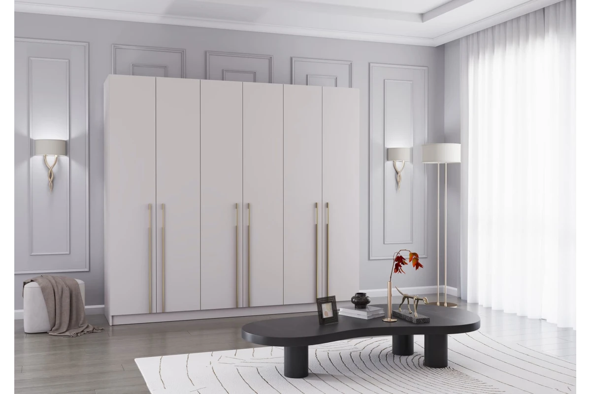 Drehtürenschrank Glamy 6D