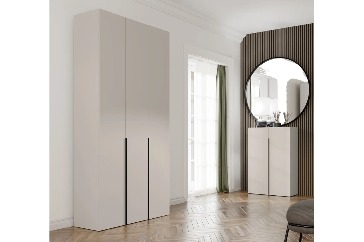 Drehtürenschrank LUMA 40 - Kaschmir