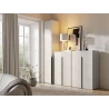 Drehtürenschrank LUMA 40 - Kaschmir
