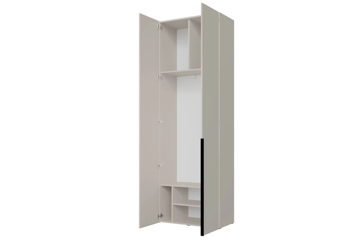 Drehtürenschrank LUMA 80 - Kaschmir