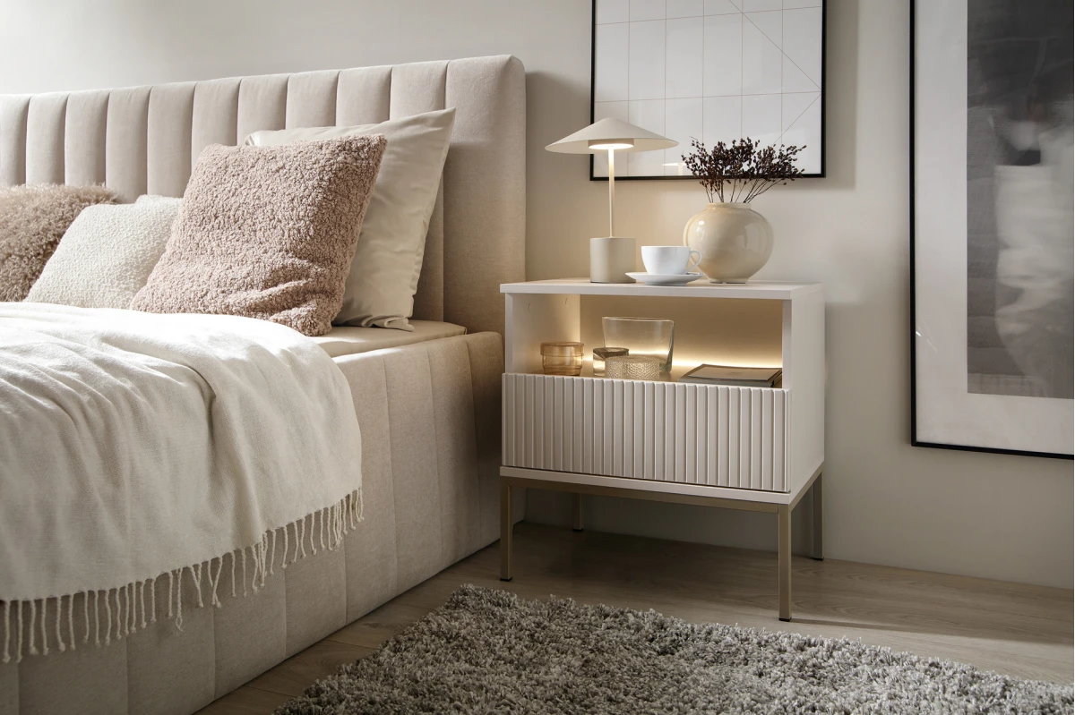 Nachttisch Sentino S54 + LED