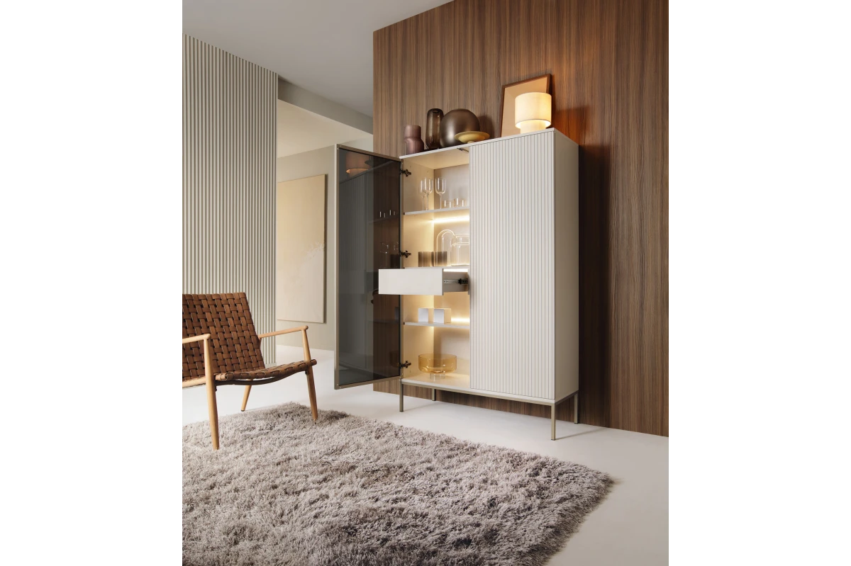 Highboard Vitrine Sentino STSZ104 LED