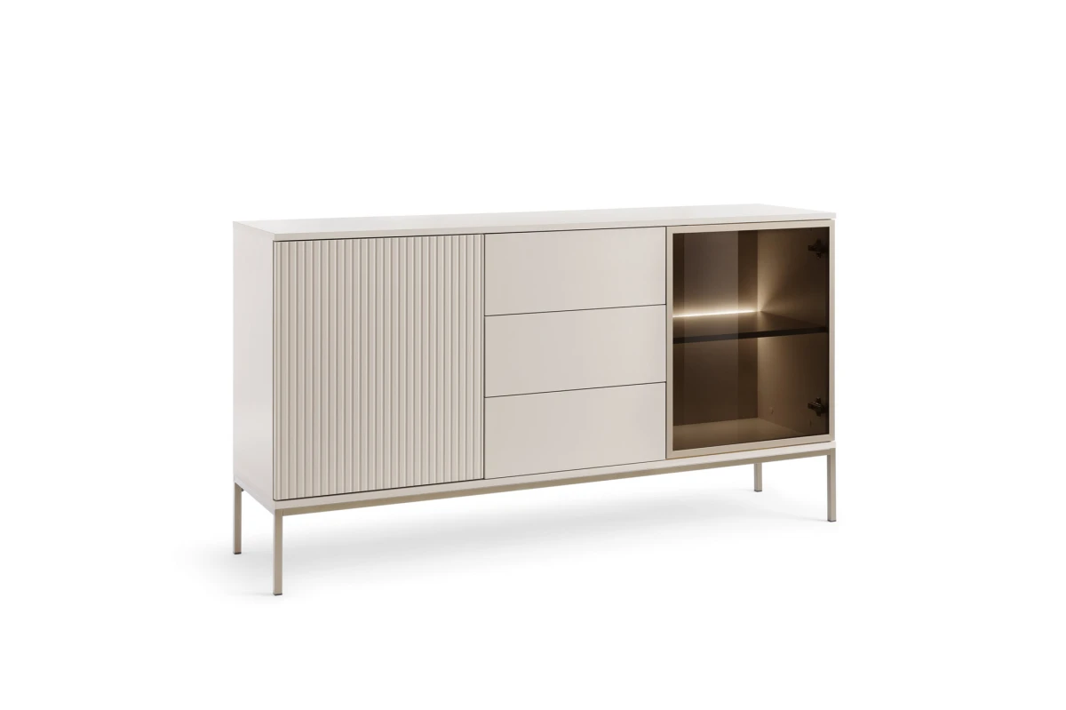 Kommode Sideboard Sentino SSZ154 + LED + Schubladen