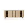 Kommode NOLI 196 mit abgerundeten Seiten – Sideboard Eiche