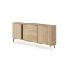 Kommode NOLI 196 mit abgerundeten Seiten – Sideboard Eiche