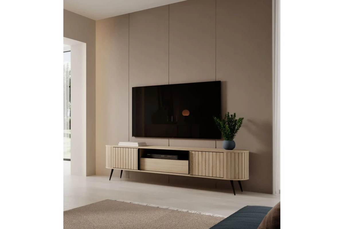 TV-Tisch NOLI 196 2D1S – Eiche Cremona