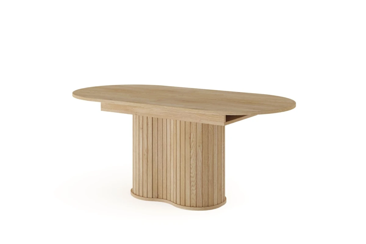 Ausziehbarer Esstisch NOLI – Eiche Cremona