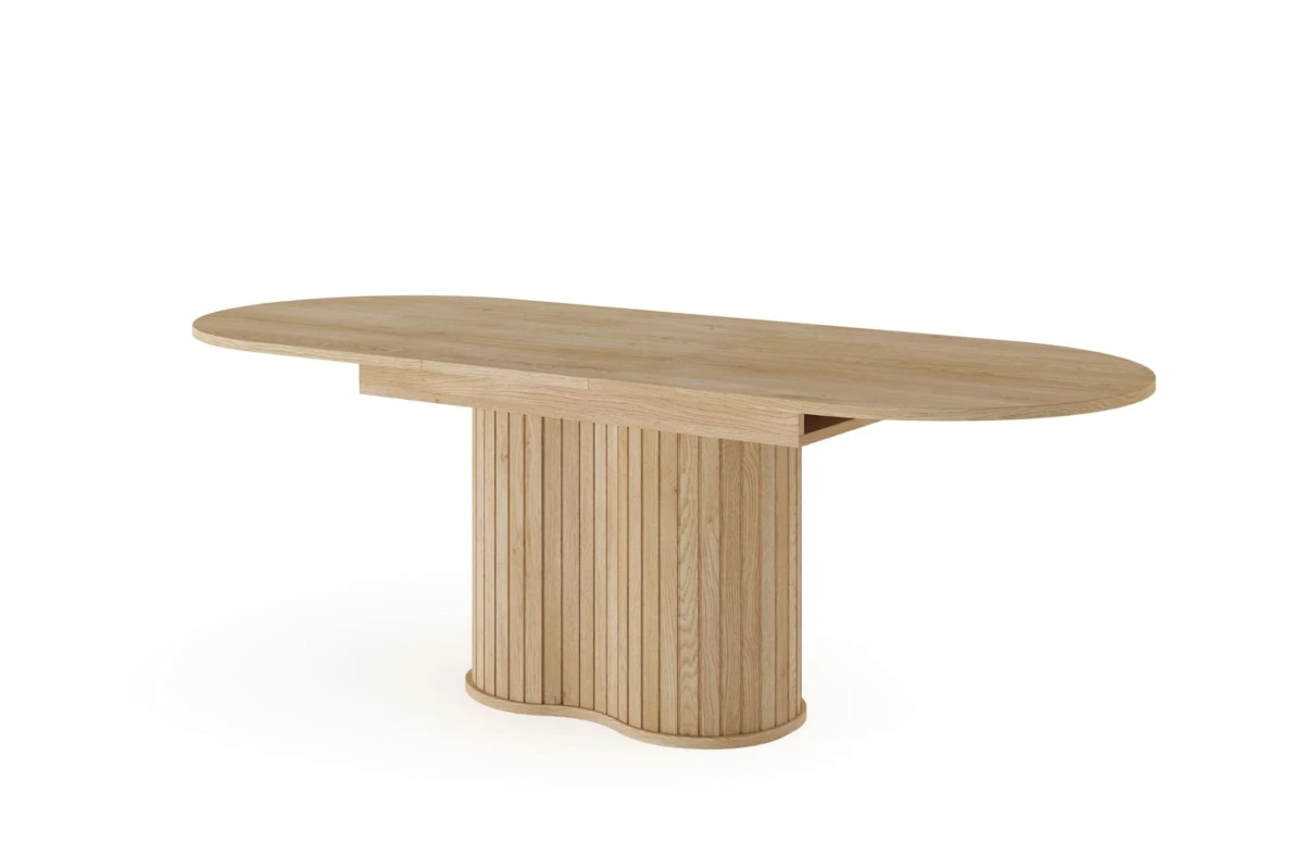 Ausziehbarer Esstisch NOLI – Eiche Cremona