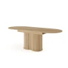 Ausziehbarer Esstisch NOLI – Eiche Cremona