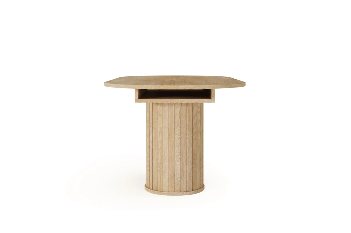 Ausziehbarer Esstisch NOLI – Eiche Cremona