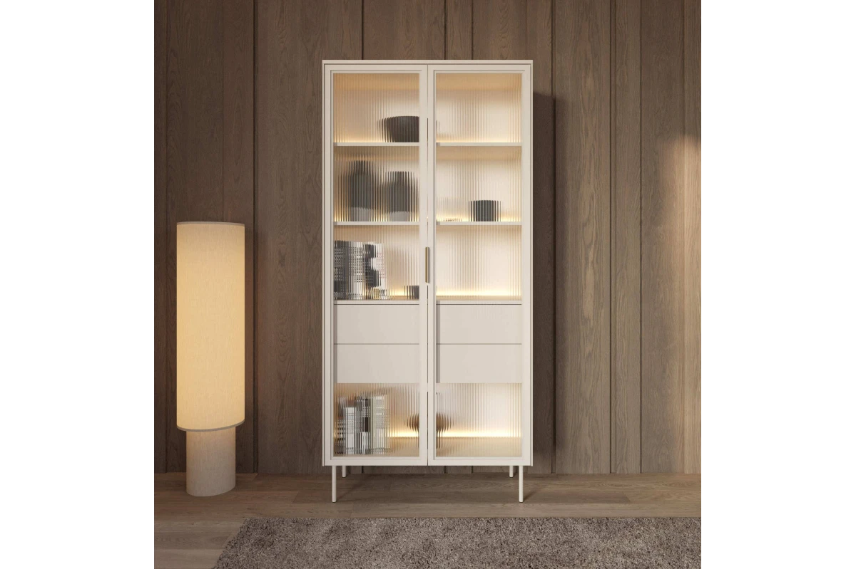 Hohe Vitrine ELOA 2D2S