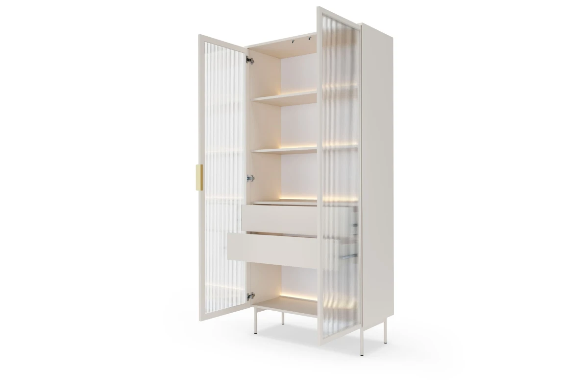 Hohe Vitrine ELOA 2D2S