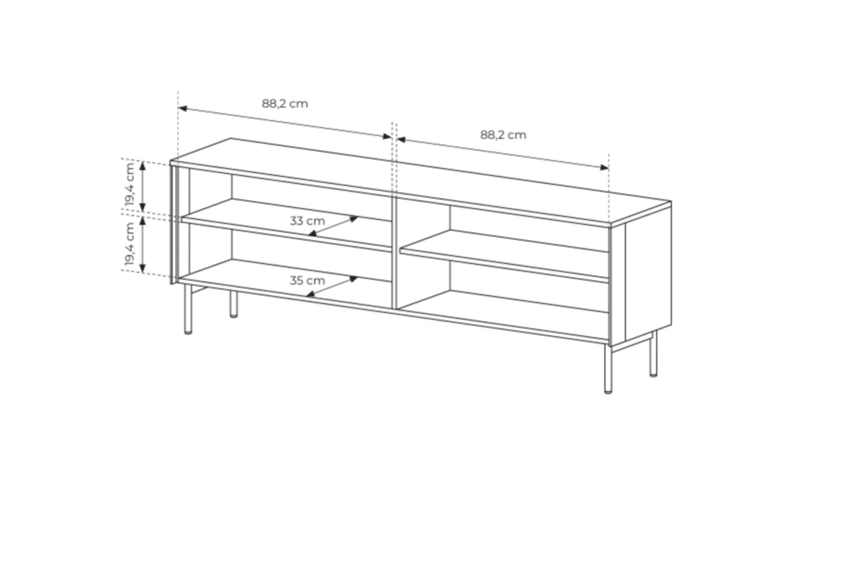 TV-Tisch ELOA 181 4D