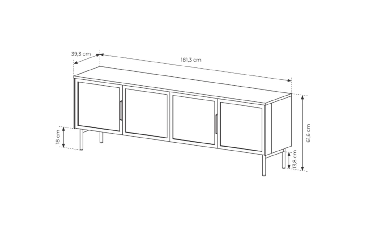 TV-Tisch ELOA 181 4D